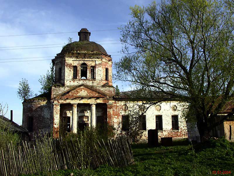 Семьинское. Церковь Николая Чудотворца. фасады
