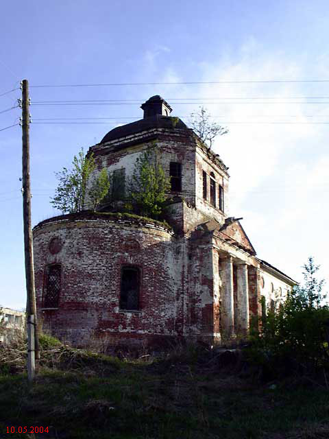 Церковь Николая Чудотворца, Семьинское (Юрьев-Польский район, Владимирская область). фасады