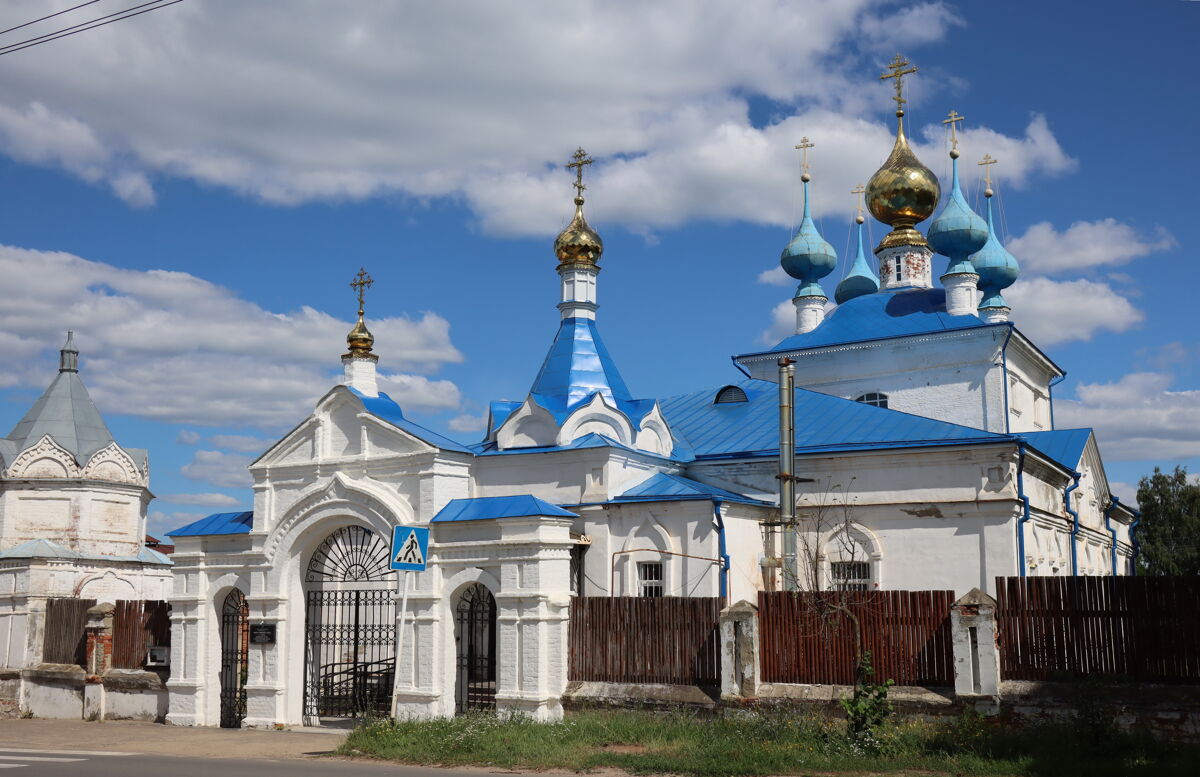 Церковь Успения Пресвятой Богородицы, Ставрово (Собинский район, Владимирская область). фасады, Вид с запада