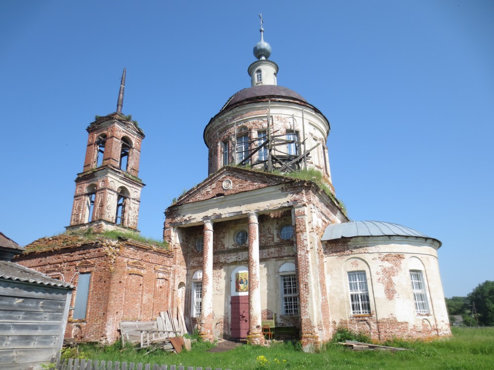 Церковь Казанской иконы Божией Матери, Базарная Кеньша (Никольский район, Пензенская область). фасады