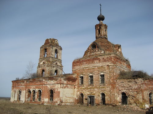 Стяжкино. Церковь Михаила Архангела. документальные фотографии