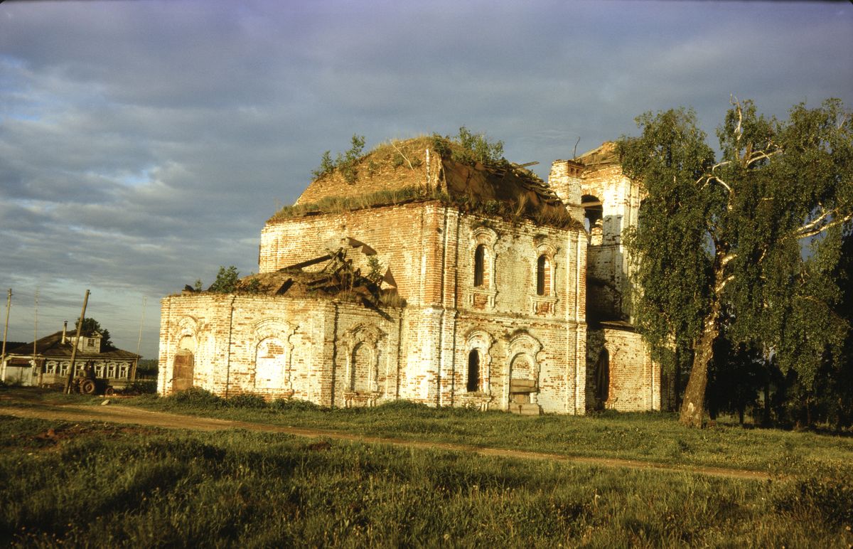фасады. Церковь Благовещения Пресвятой Богородицы, Крутово (Ковровский район и г. Ковров, Владимирская область)