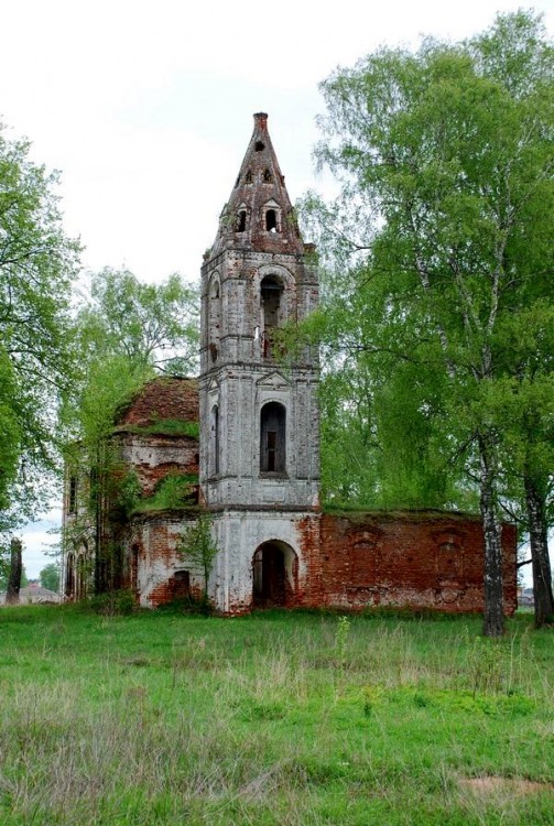 Марьино. Церковь Похвалы Божией Матери. фасады, западный фасад