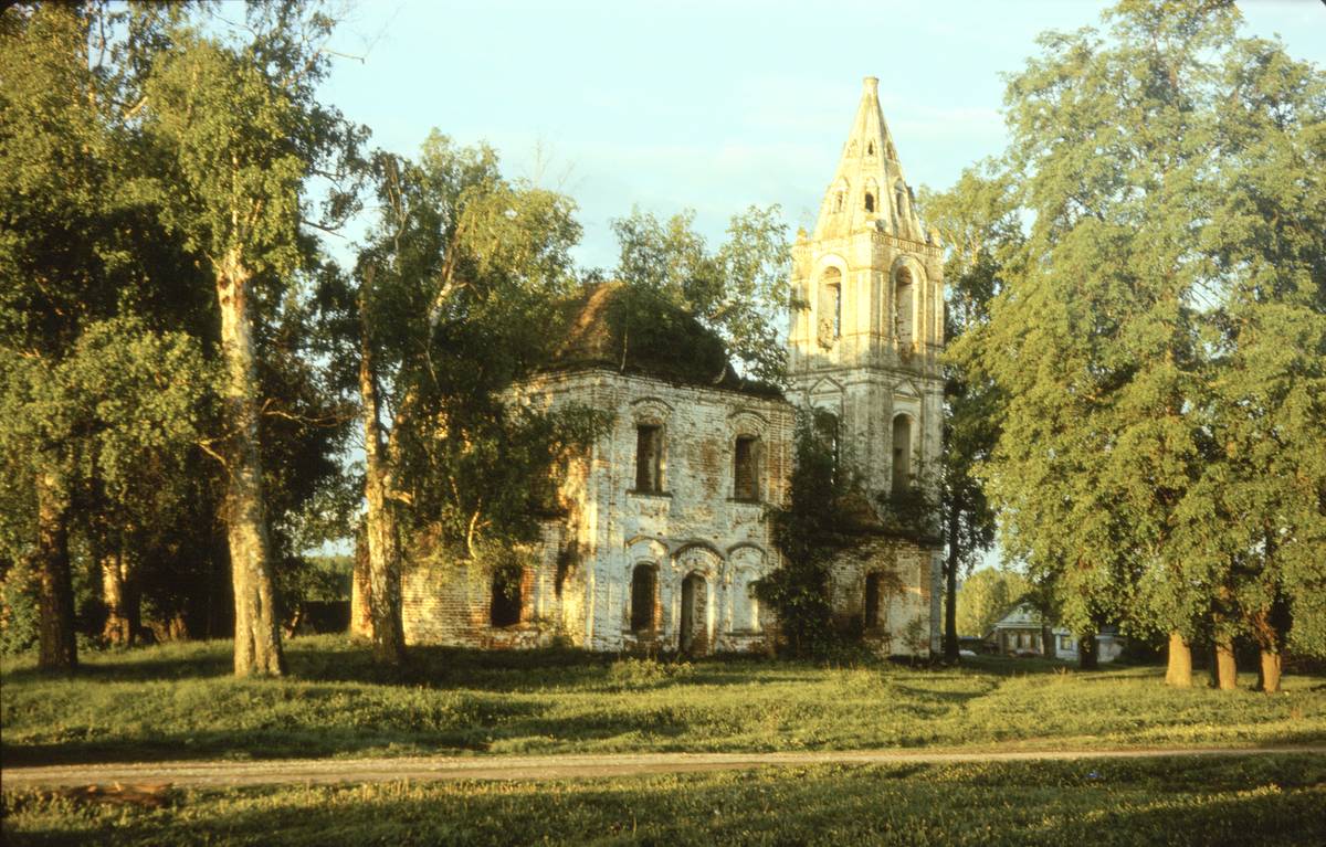 фасады. Церковь Похвалы Божией Матери, Марьино (Ковровский район и г. Ковров, Владимирская область)