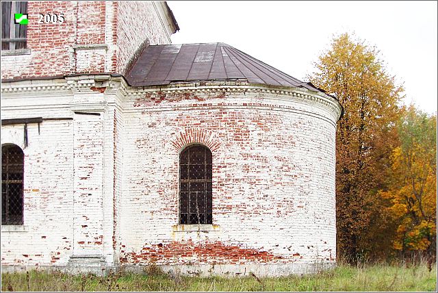 Маринино. Церковь Покрова Пресвятой Богородицы. фасады, Апсида