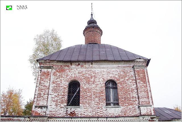 Церковь Покрова Пресвятой Богородицы, Маринино (Ковровский район и г. Ковров, Владимирская область). фасады, Южный фасад основного объема