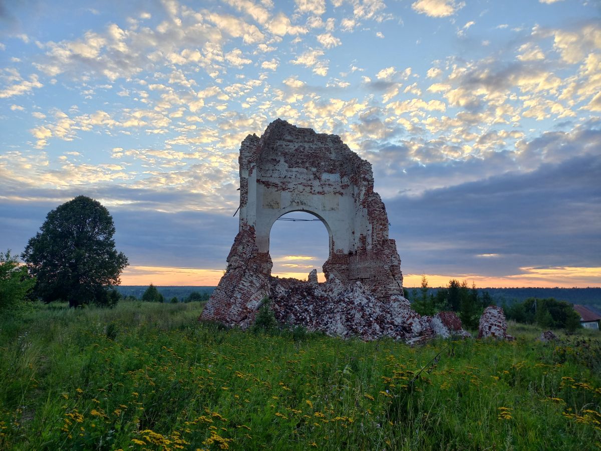 Церковь Воскресения Христова, Андреевское (Бабушкинский район, Вологодская область). фасады