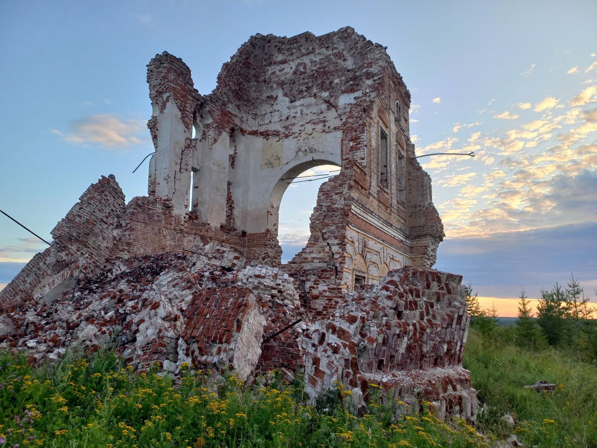 Церковь Воскресения Христова, Андреевское (Бабушкинский район, Вологодская область). фасады