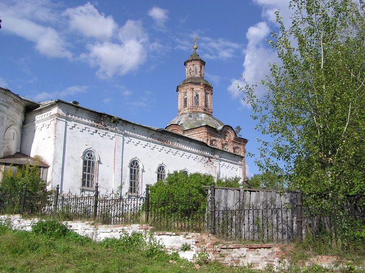 Церковь Илии Пророка, Юрьево (Котельничский район, Кировская область). фасады