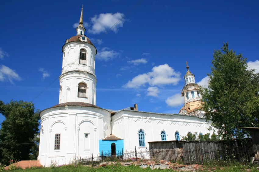 Юрьево. Церковь Илии Пророка. фасады