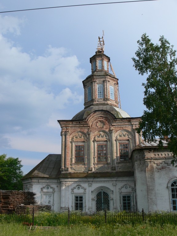 Юрьево. Церковь Илии Пророка. фасады, 2006