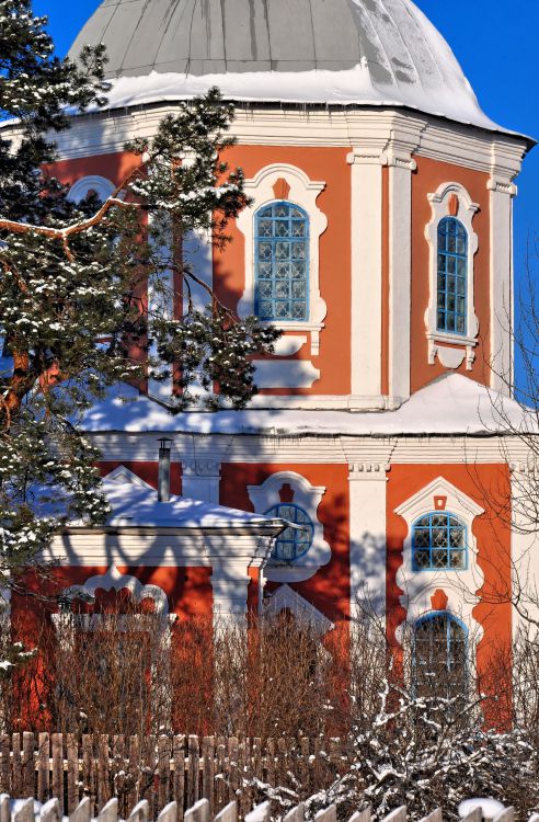 Церковь Казанской иконы Божией Матери, Верхние Котицы (Осташковский городской округ, Тверская область). архитектурные детали