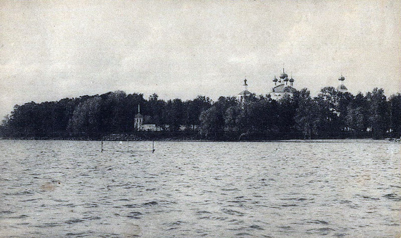 Осташков. Житенный Смоленский монастырь. архивная фотография, Фото 1890-х гг.