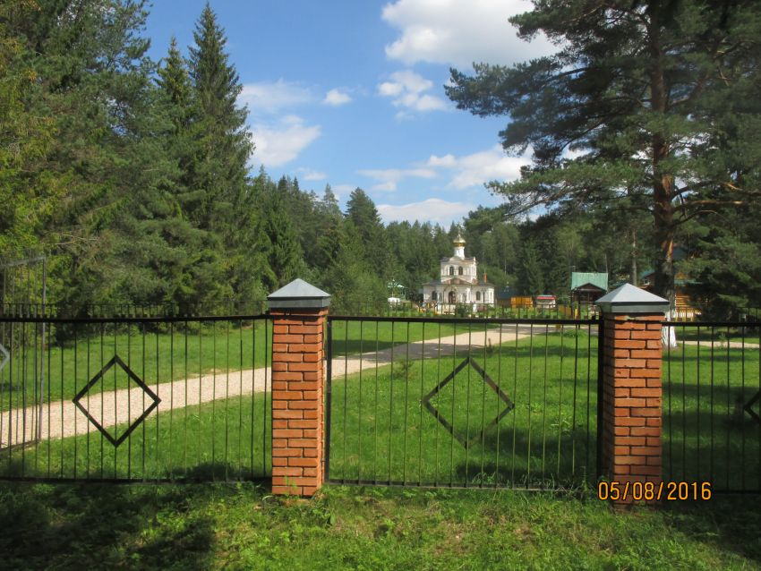 Спасо-Преображенский скит, Оковцы (Селижаровский район, Тверская область). общий вид в ландшафте