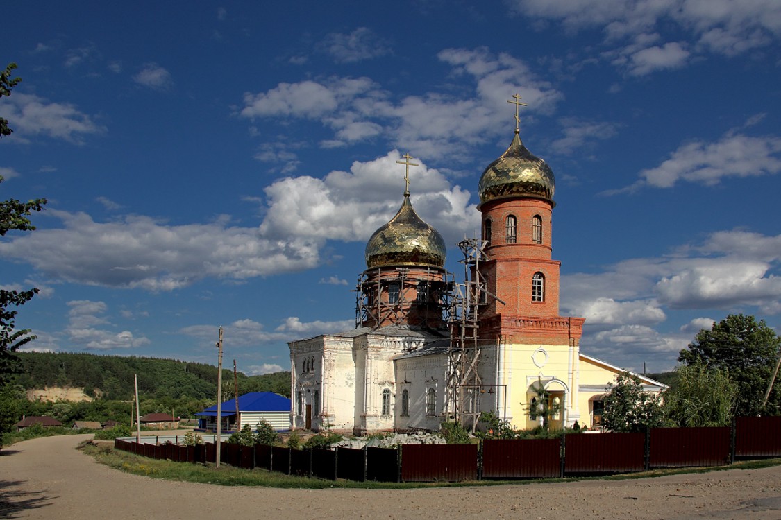 Лопатино. Церковь Николая Чудотворца. фасады