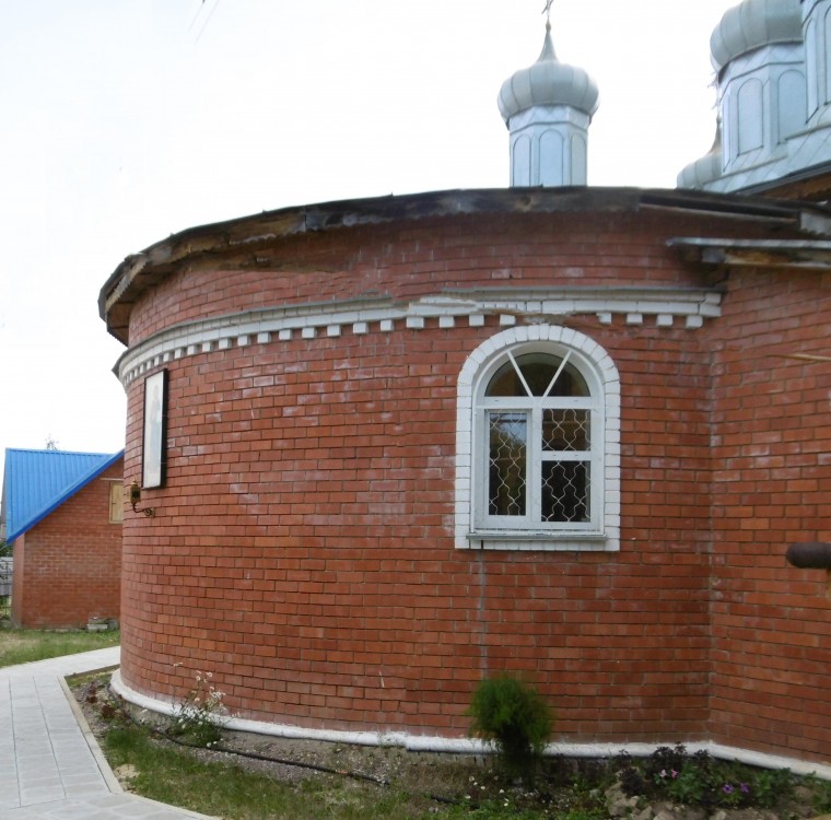 Церковь Покрова Пресвятой Богородицы, Городище (Городищенский район, Пензенская область). архитектурные детали, Апсида церкви