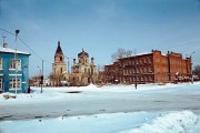 Кафедральный собор Вознесения Господня, фотоснимок 1986 года с сайта: @KuzHistory/В потоке времени<br>, Кузнецк, Кузнецкий район и г. Кузнецк, Пензенская область