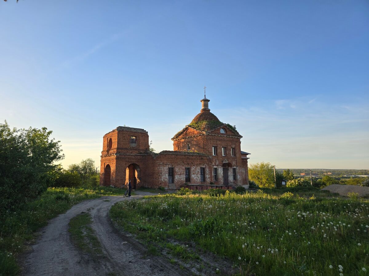 Церковь Казанской иконы Божией Матери, Осиновая Гора (Тула, город, Тульская область). общий вид в ландшафте