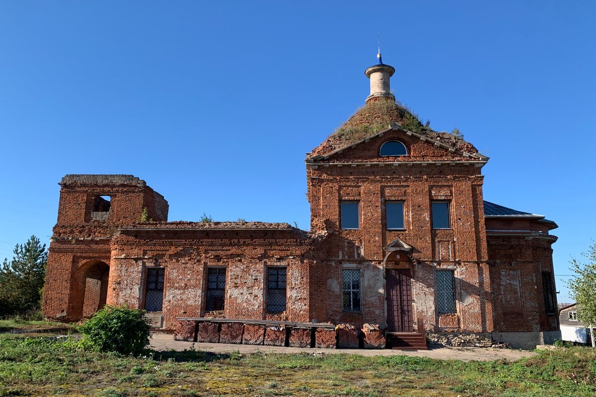 Церковь Казанской иконы Божией Матери, Осиновая Гора (Тула, город, Тульская область). фасады
