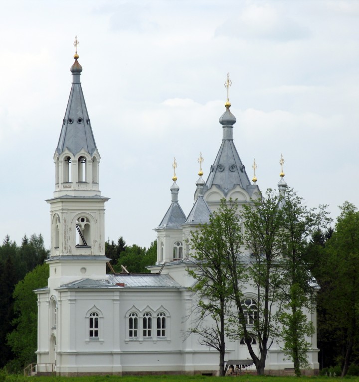 Поги. Церковь Смоленской иконы Божией Матери. фасады