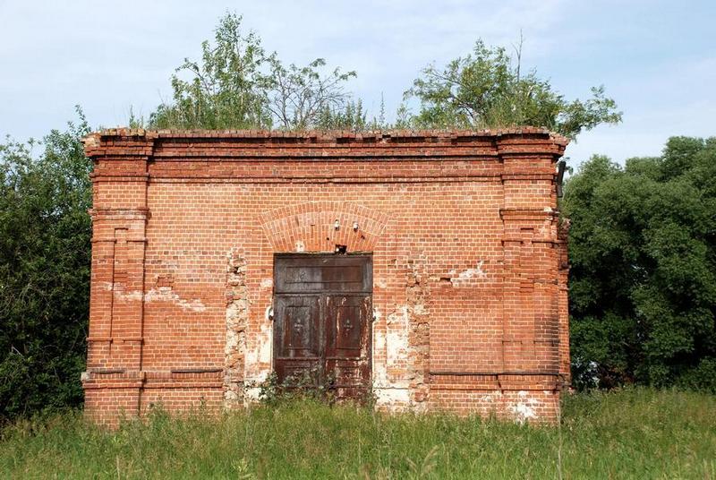 Фёдоровское. Церковь Николая Чудотворца. фасады, западный фасад