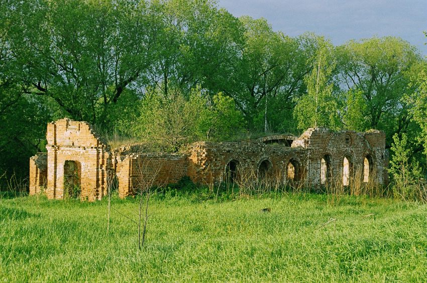 Фёдоровское. Церковь Покрова Пресвятой Богородицы. фасады, юго-западный фасад