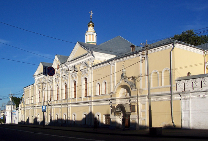 Владимир. Богородице-Рождественский мужской монастырь. Трапезный храм в честь Рождества Христова. фасады, 		      