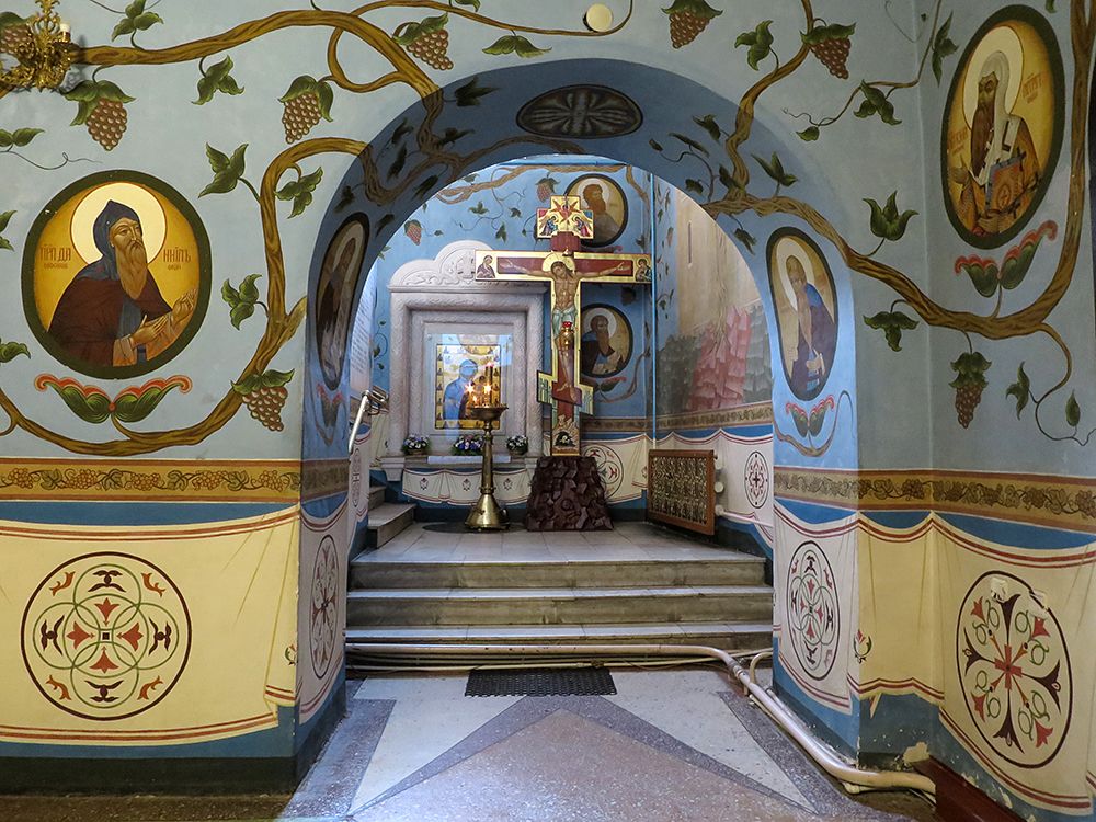 Богородице-Рождественский мужской монастырь. Трапезный храм в честь Рождества Христова, Владимир (Владимир, город, Владимирская область). интерьер и убранство