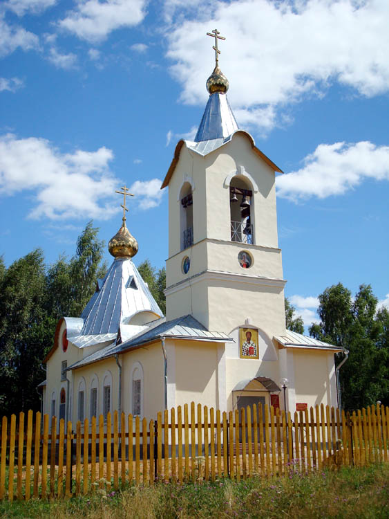 Церковь Николая Чудотворца, Кудиново (Малоярославецкий район, Калужская область). фасады