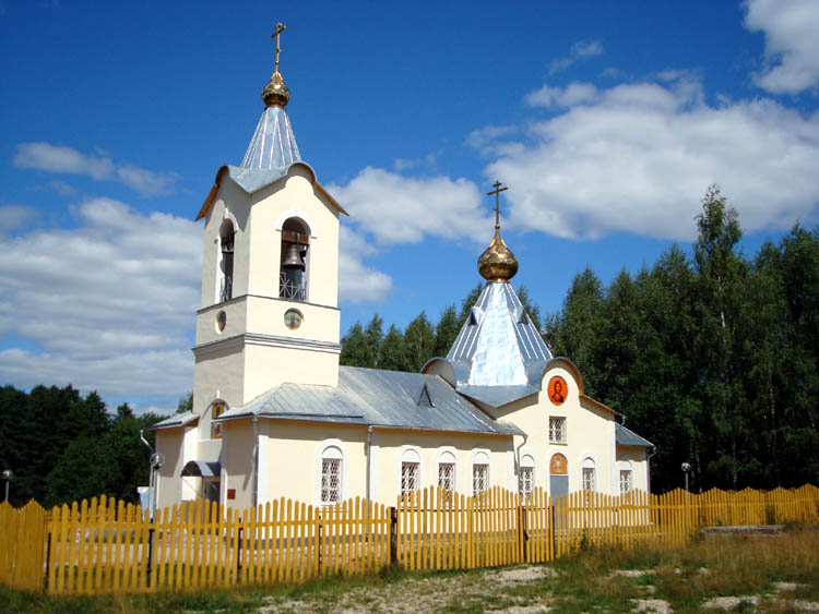 Кудиново. Церковь Николая Чудотворца. фасады