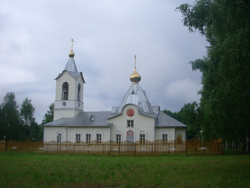 Кудиново. Церковь Николая Чудотворца. фасады