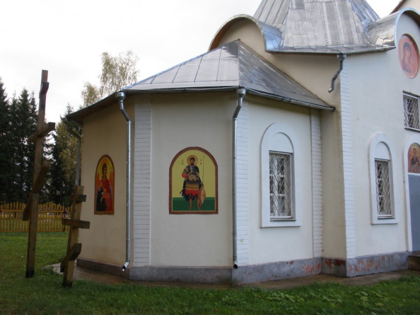 Церковь Николая Чудотворца, Кудиново (Малоярославецкий район, Калужская область). архитектурные детали, Апсида