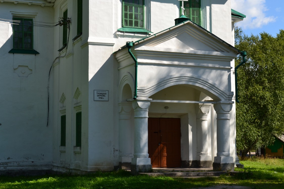 Церковь Троицы Живоначальной, Каргополь (Каргопольский район, Архангельская область). архитектурные детали