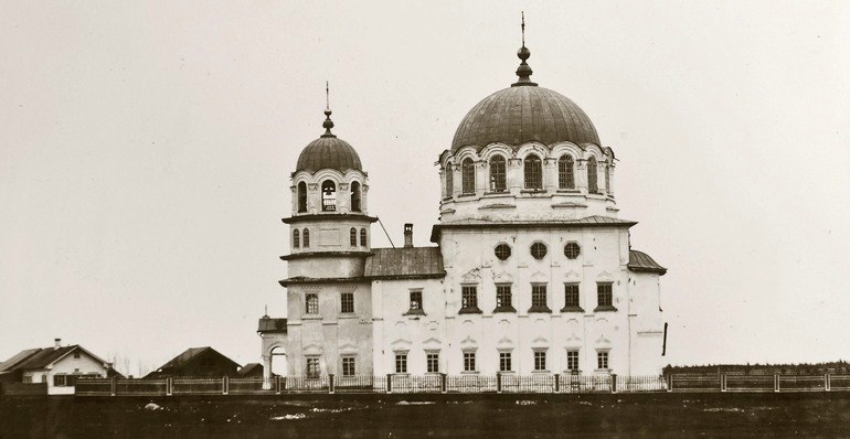Каргополь. Церковь Троицы Живоначальной. архивная фотография