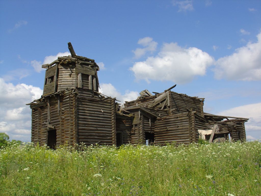 Языково. Церковь Николая Чудотворца. фасады