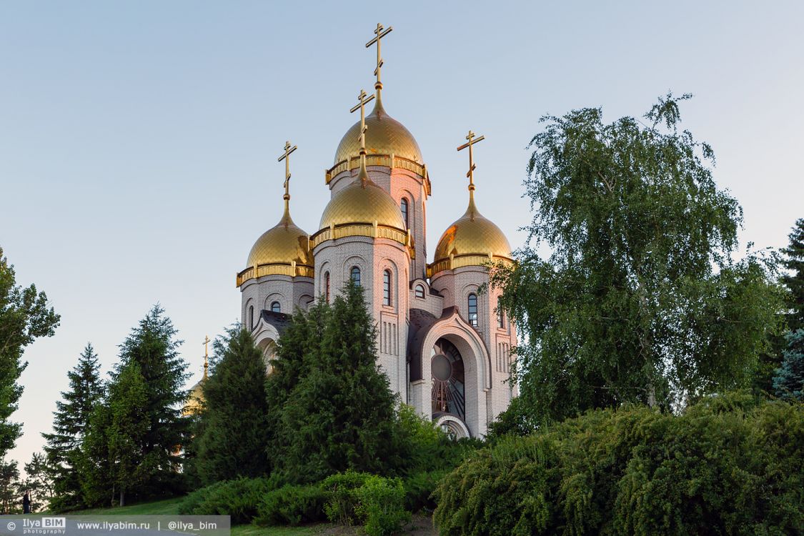 Волгоград. Церковь Всех Святых на Мамаевом кургане. фасады