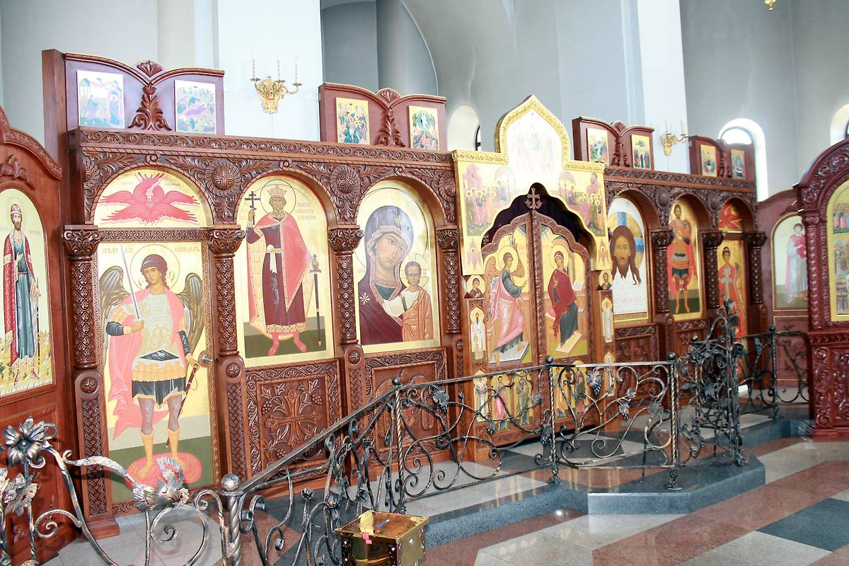 интерьер и убранство. Церковь Всех Святых на Мамаевом кургане, Волгоград (Волгоград, город, Волгоградская область)