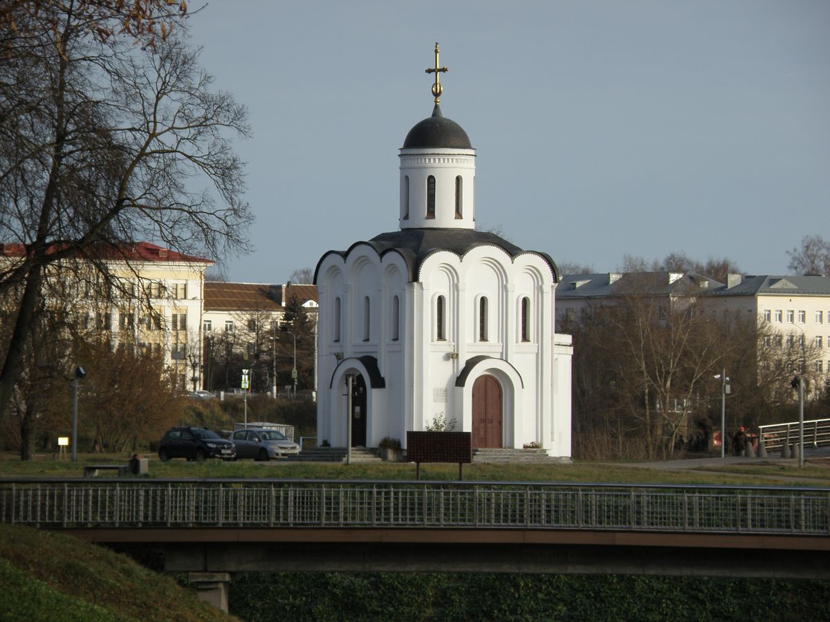 фасады. Церковь Михаила Тверского на острове Памяти, Тверь (Тверь, город, Тверская область)