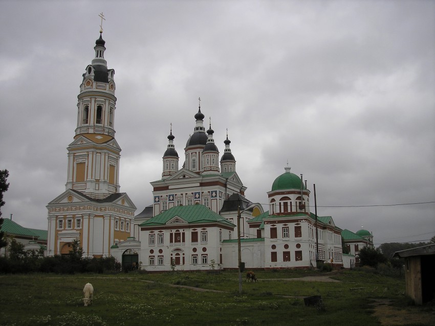 Сканово. Троице-Сканов женский монастырь. фасады