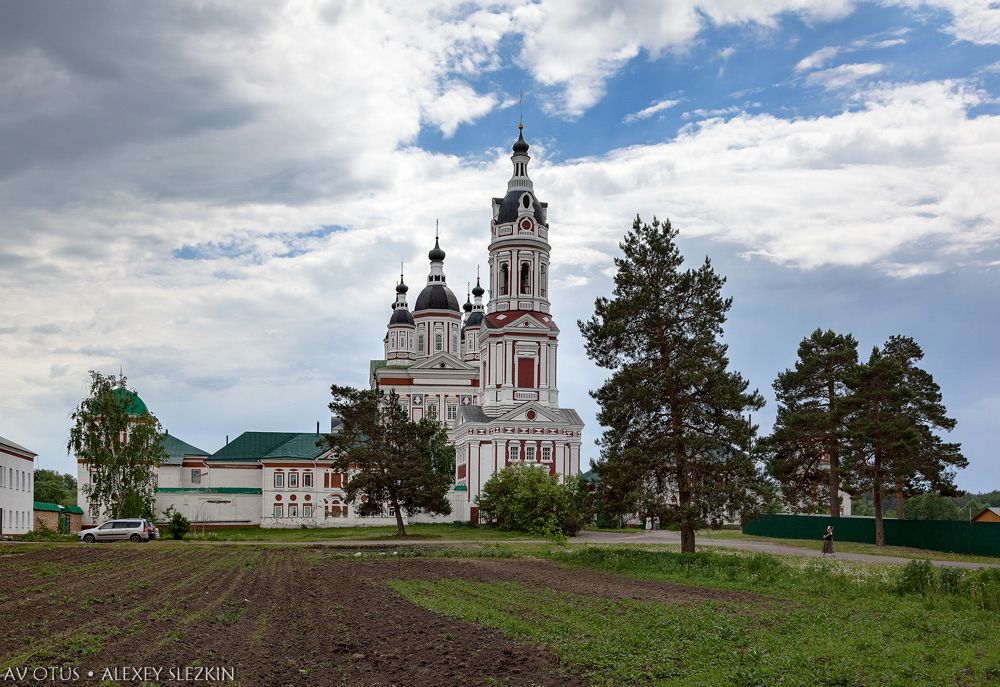 Сканово. Троице-Сканов женский монастырь. фасады