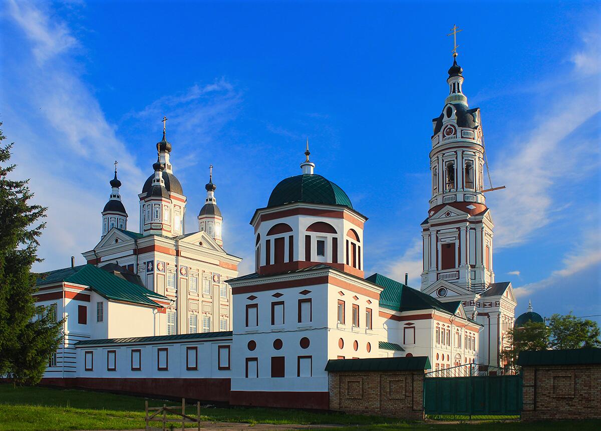 Сканово. Троице-Сканов женский монастырь. фасады, Вид с востока