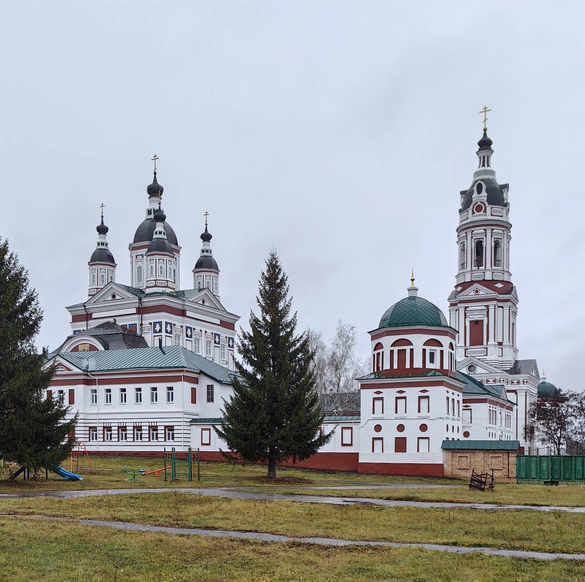 Троице-Сканов женский монастырь, Сканово (Наровчатский район, Пензенская область). фасады