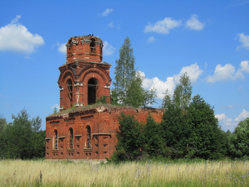 Церковь Михаила Архангела, Урусово (Венёвский район, Тульская область). фасады, вид с юго-востока