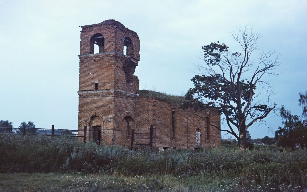фасады. Церковь Владимирской иконы Божией Матери, Сергиево (Ниж. Сергиевское на Шате) (Венёвский район, Тульская область)