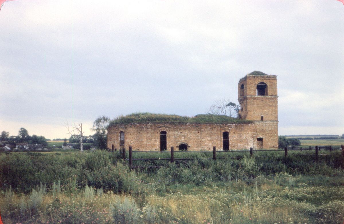 фасады. Церковь Владимирской иконы Божией Матери, Сергиево (Ниж. Сергиевское на Шате) (Венёвский район, Тульская область)