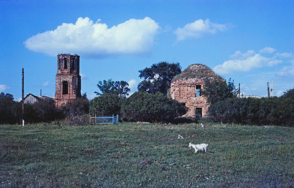 фасады. Церковь Димитрия Солунского, Присады (Тула, город, Тульская область)