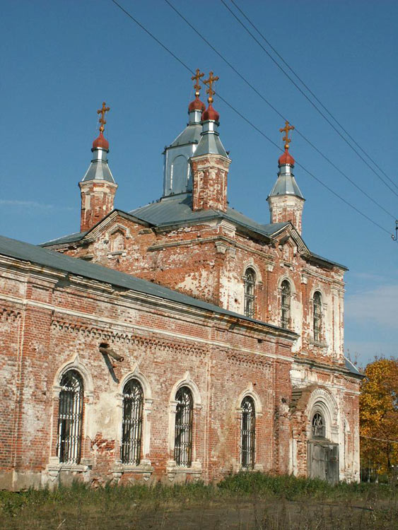 Церковь Воскресения Словущего, Раменье (Шаховской городской округ, Московская область). фасады