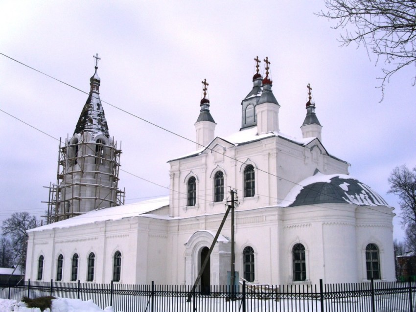 Раменье. Церковь Воскресения Словущего. фасады, вид с юго-востока