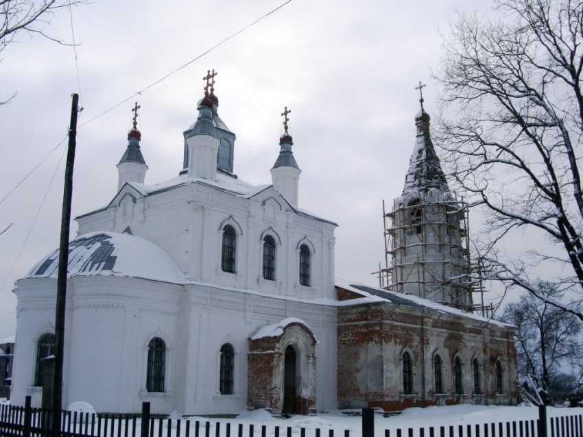 Церковь Воскресения Словущего, Раменье (Шаховской городской округ, Московская область). фасады, вид с северо-востока