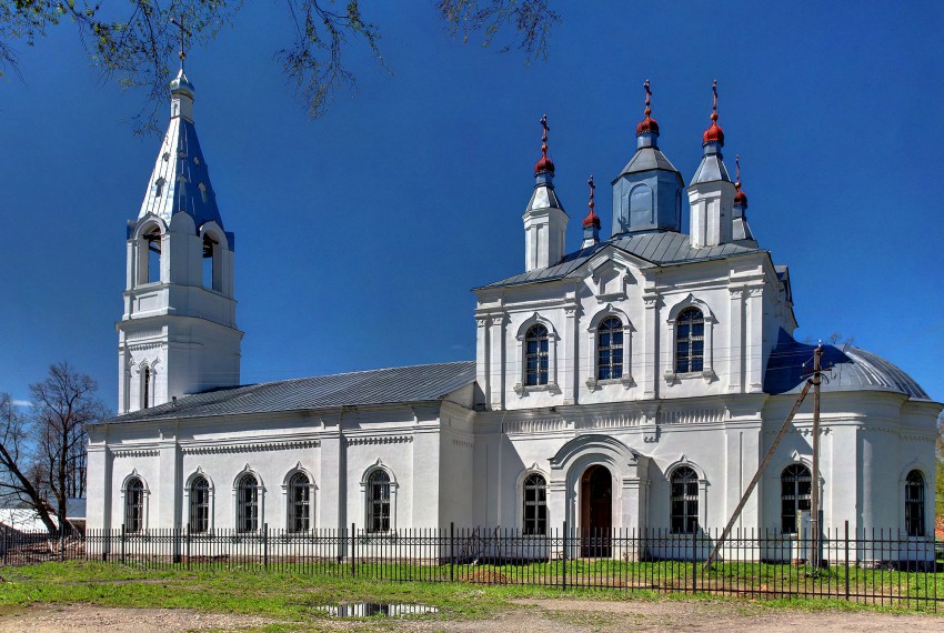 Церковь Воскресения Словущего, Раменье (Шаховской городской округ, Московская область). фасады